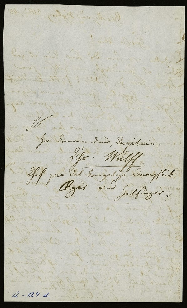 Brev fra H.C. Andersen til Christian Wulff (31/08-1848)